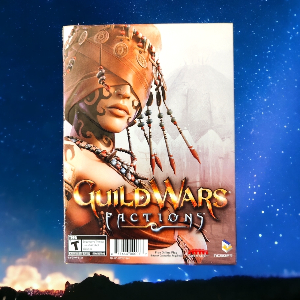 GUILD WARS - FACTIONS - 2006 PC CD-ROM Box Video Game Set